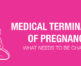 Medical termination of Pregnancy – What needs to be changed?